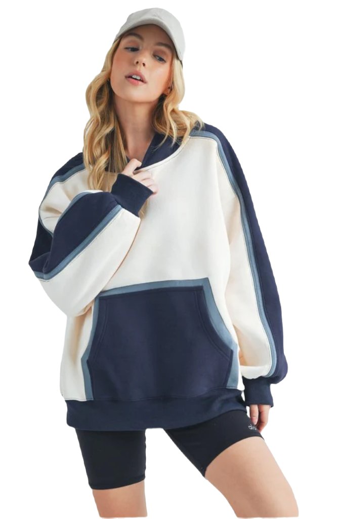Kate Colorblock Hoodie - PureLove Designs LLC