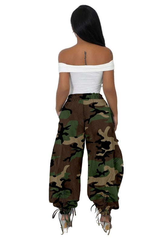 WOMEN FAHION HAREM STYLE DENIM PANTS - PureLove Designs LLC