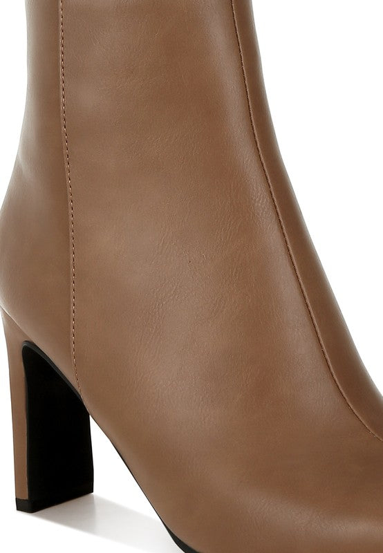 Orca Metallic Cap Toe Faux Leather Boots - PureLove Designs LLC