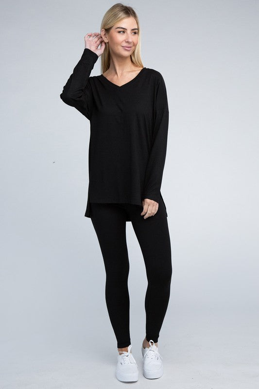 Brushed DTY Microfiber Loungewear Set - PureLove Designs LLC