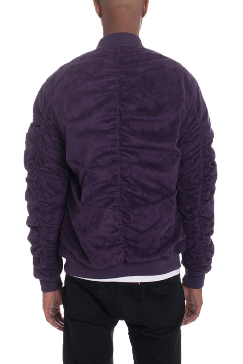 FAUX SUEDE BOMBER - PureLove Designs LLC