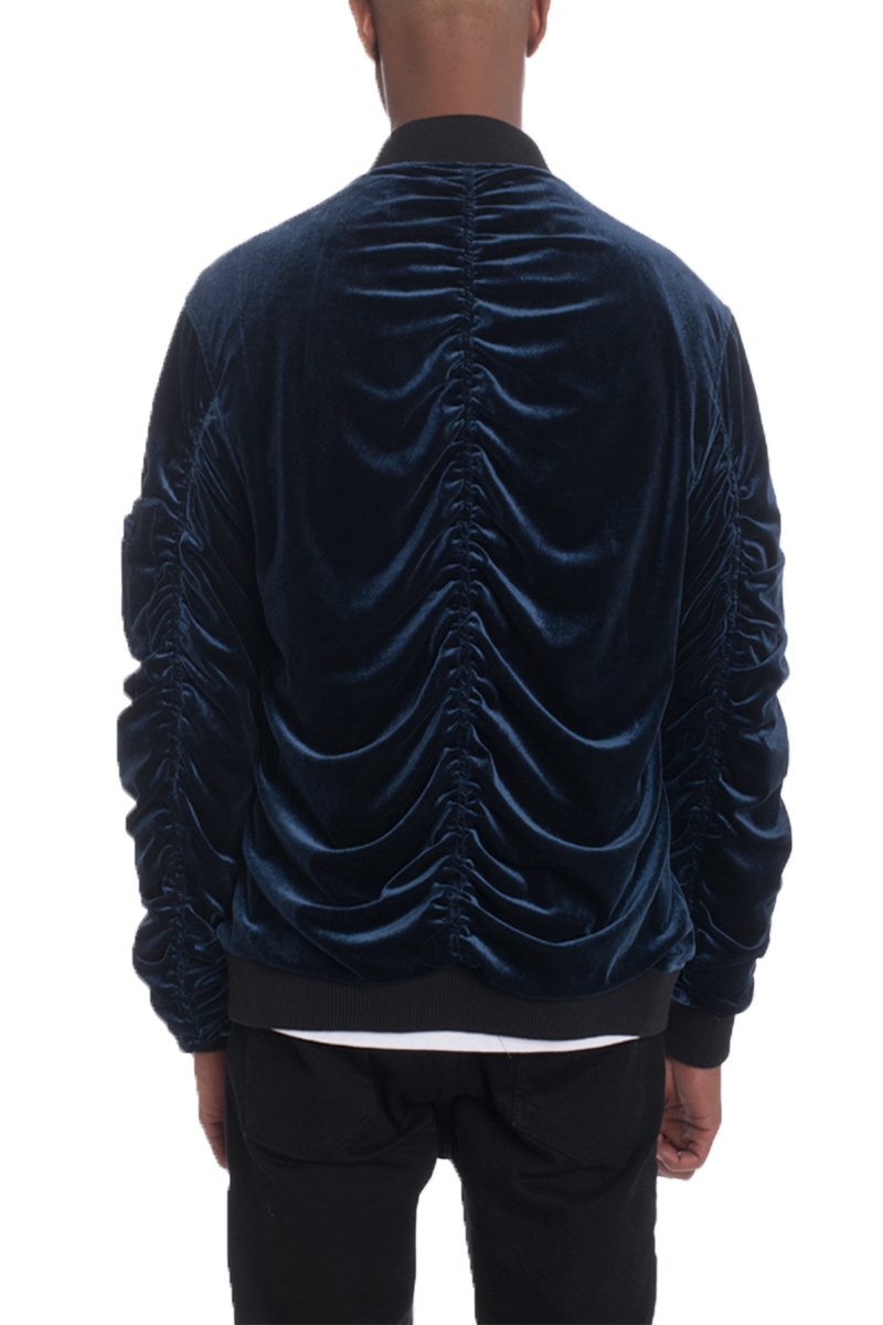 VELOUR BOMBER JACKET - PureLove Designs LLC