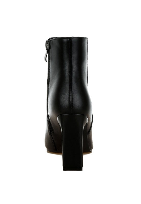 Orca Metallic Cap Toe Faux Leather Boots - PureLove Designs LLC