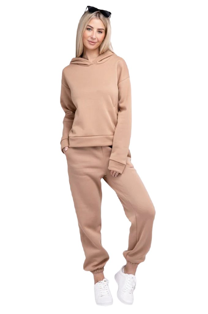 Drop Shoulder Hoodie & Pants - PureLove Designs LLC