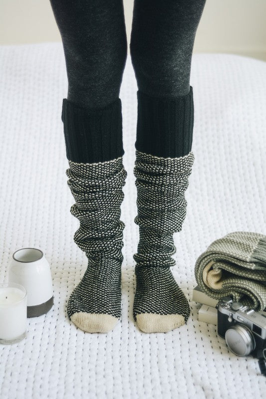 Knitted Lounge Socks - PureLove Designs LLC