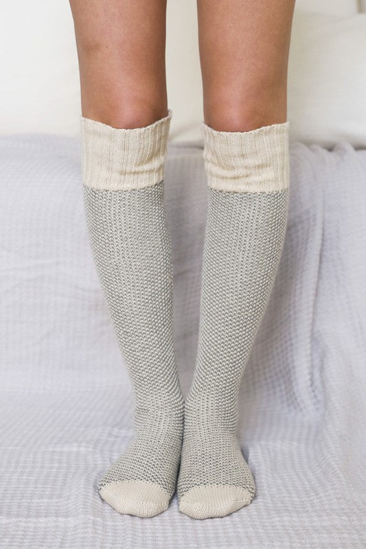 Knitted Lounge Socks - PureLove Designs LLC