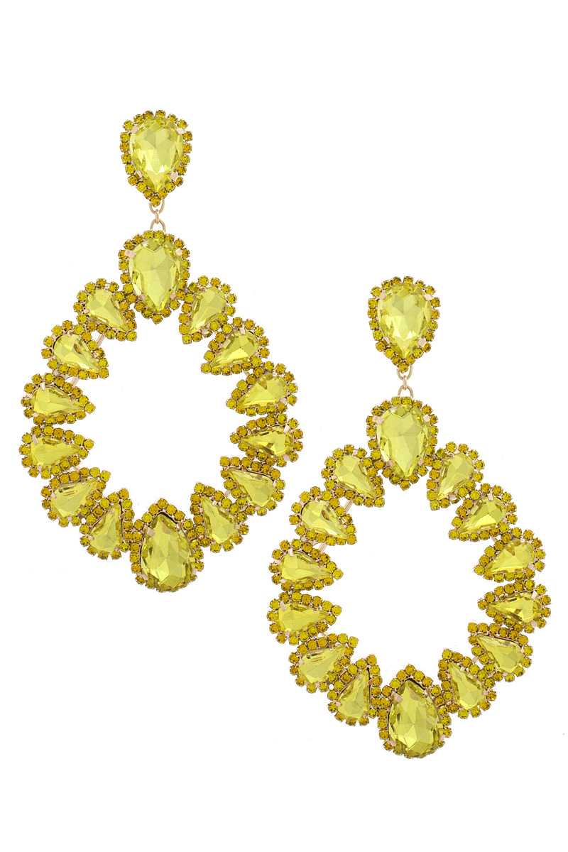 Chunky Teardrop Dangle Earring - PureLove Designs LLC