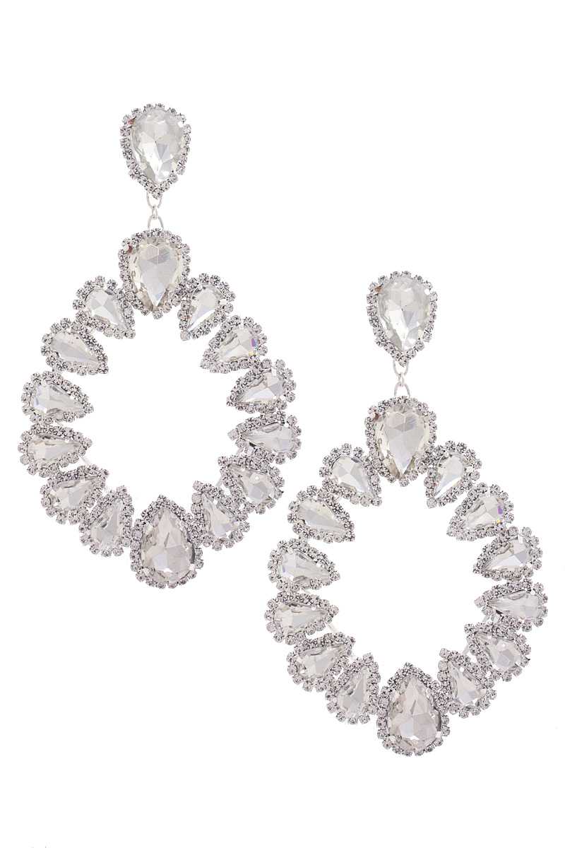 Chunky Teardrop Dangle Earring - PureLove Designs LLC