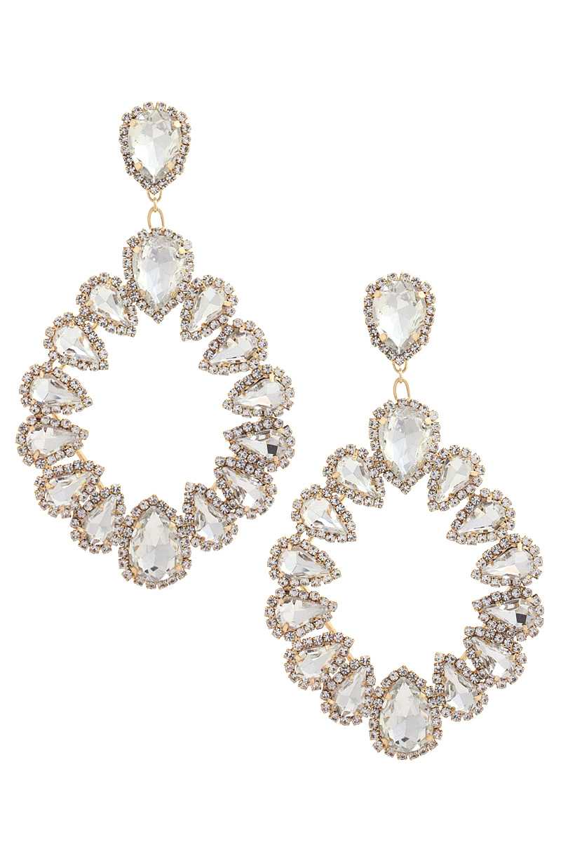 Chunky Teardrop Dangle Earring - PureLove Designs LLC