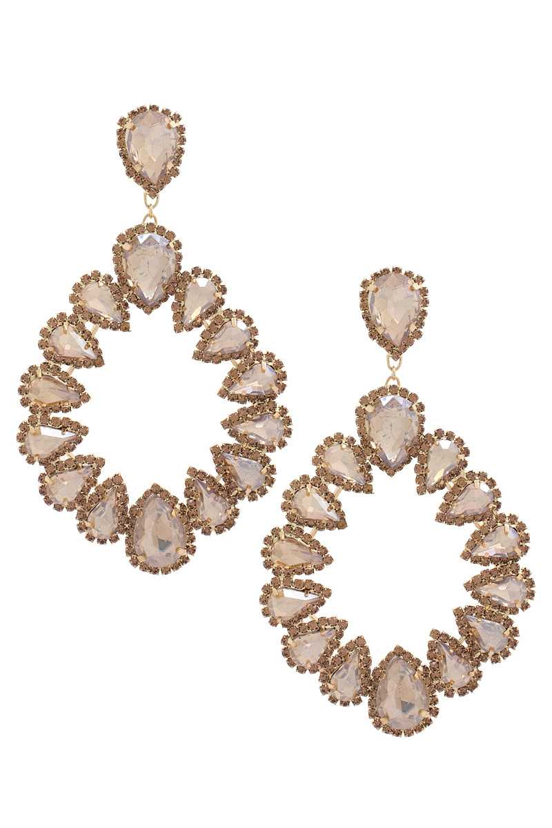 Chunky Teardrop Dangle Earring - PureLove Designs LLC