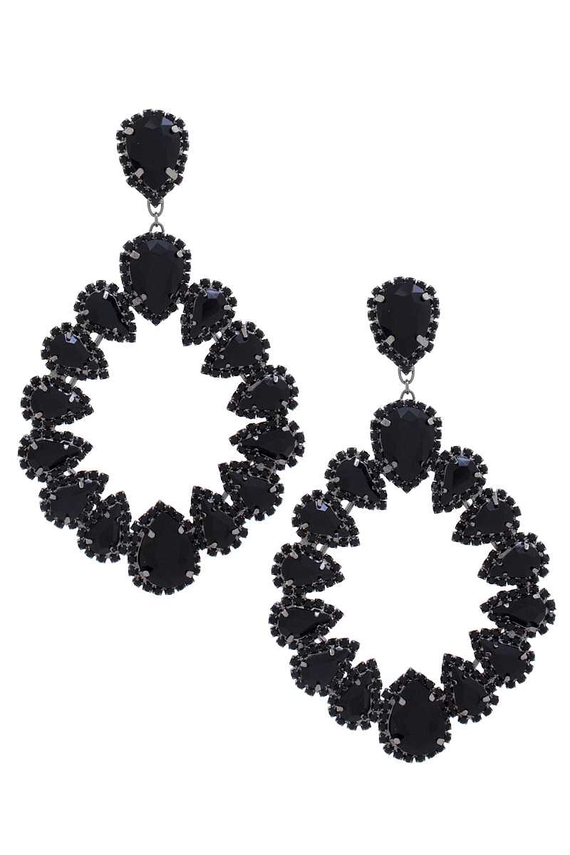 Chunky Teardrop Dangle Earring - PureLove Designs LLC