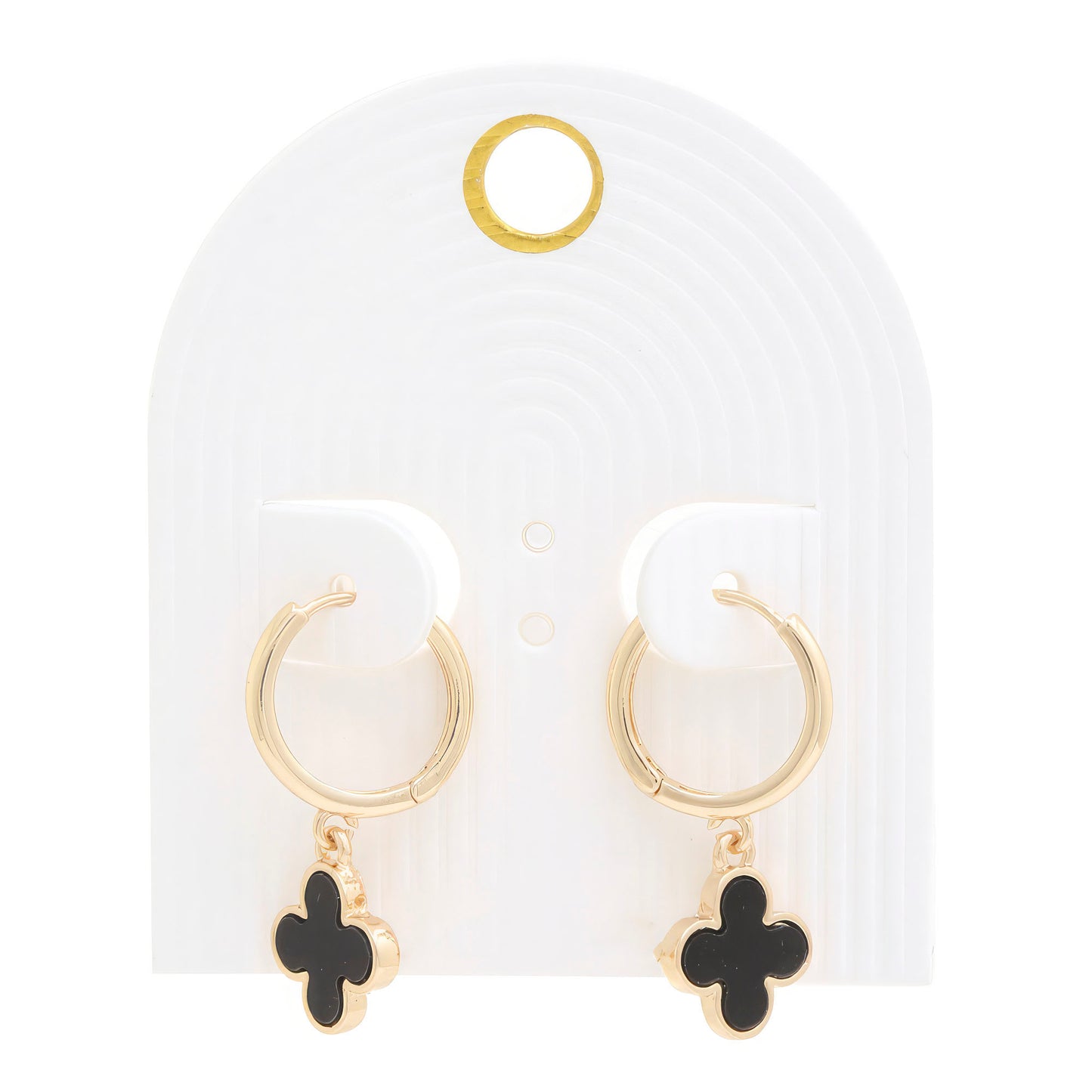 Moroccan Shape Hoop Earring - PureLove Designs LLC