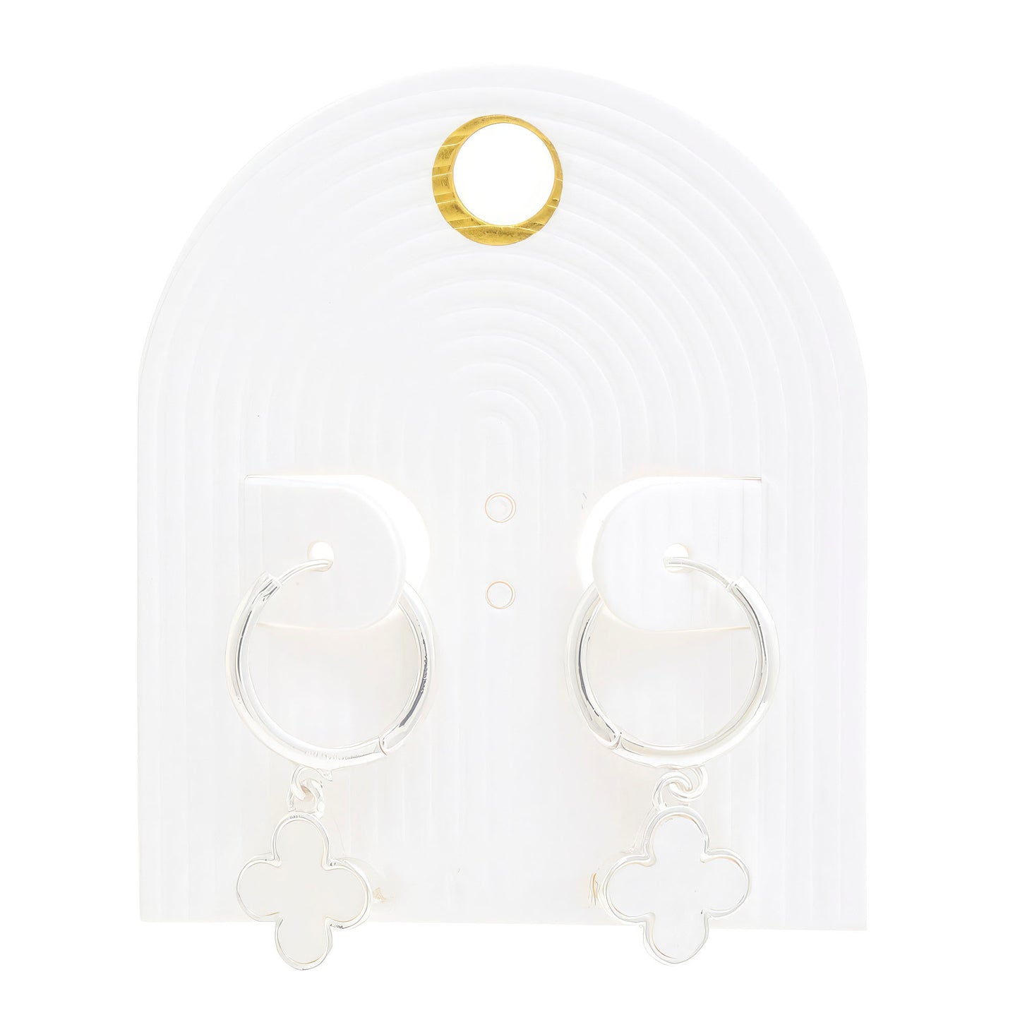 Moroccan Shape Hoop Earring - PureLove Designs LLC