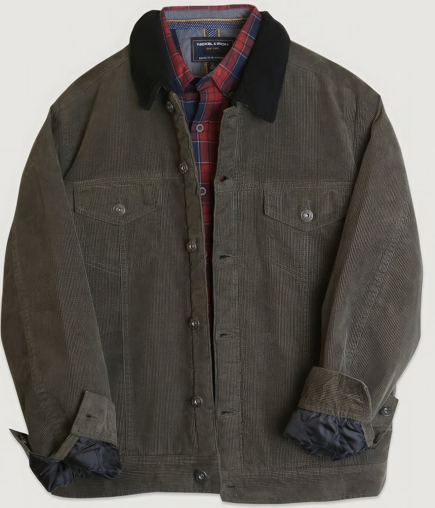 Casual Corduroy Lined Trucker Jacket - PureLove Designs LLC