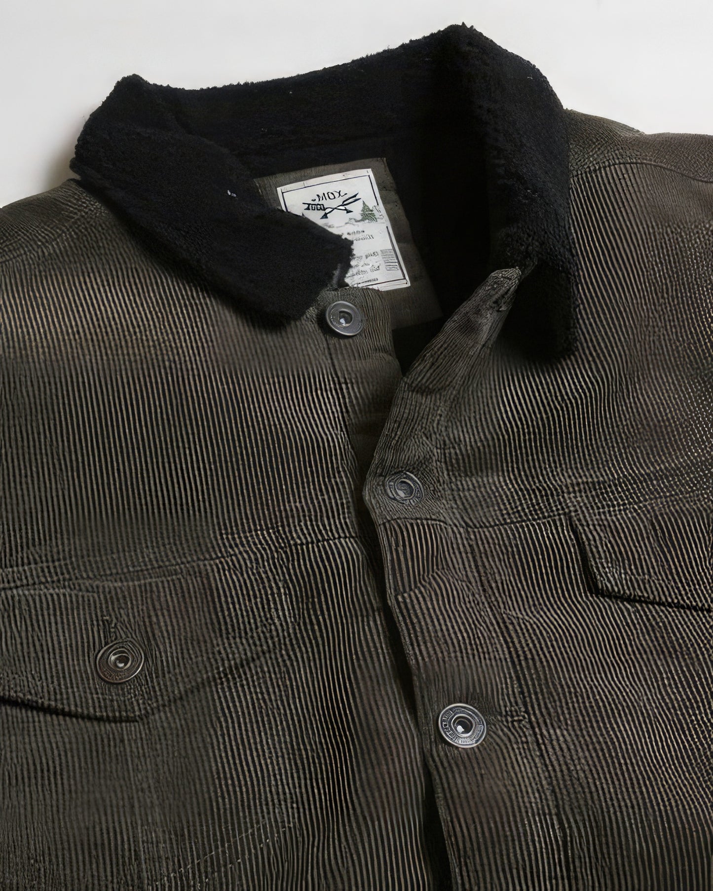 Casual Corduroy Lined Trucker Jacket - PureLove Designs LLC