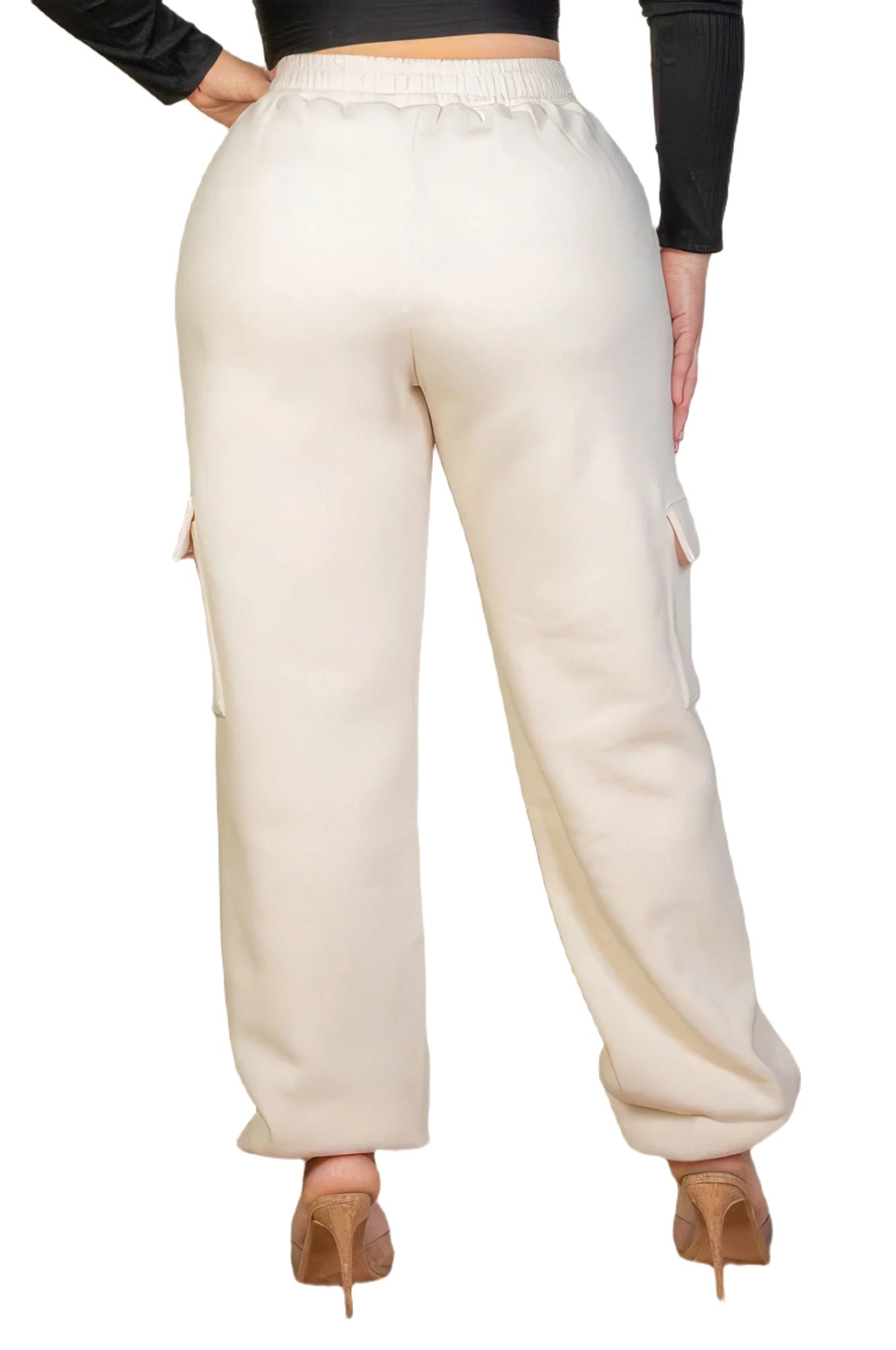 Plus Size Side Pocket Drawstring Waist Sweatpants - PureLove Designs LLC