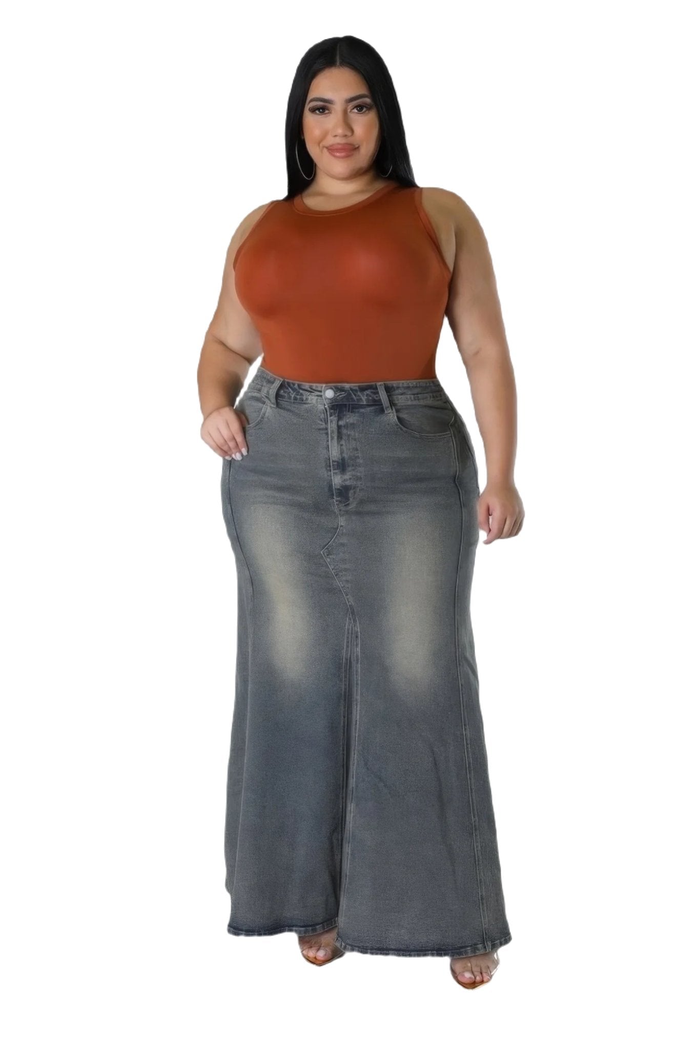 High-waisted Stretch Skirt - PureLove Designs LLC