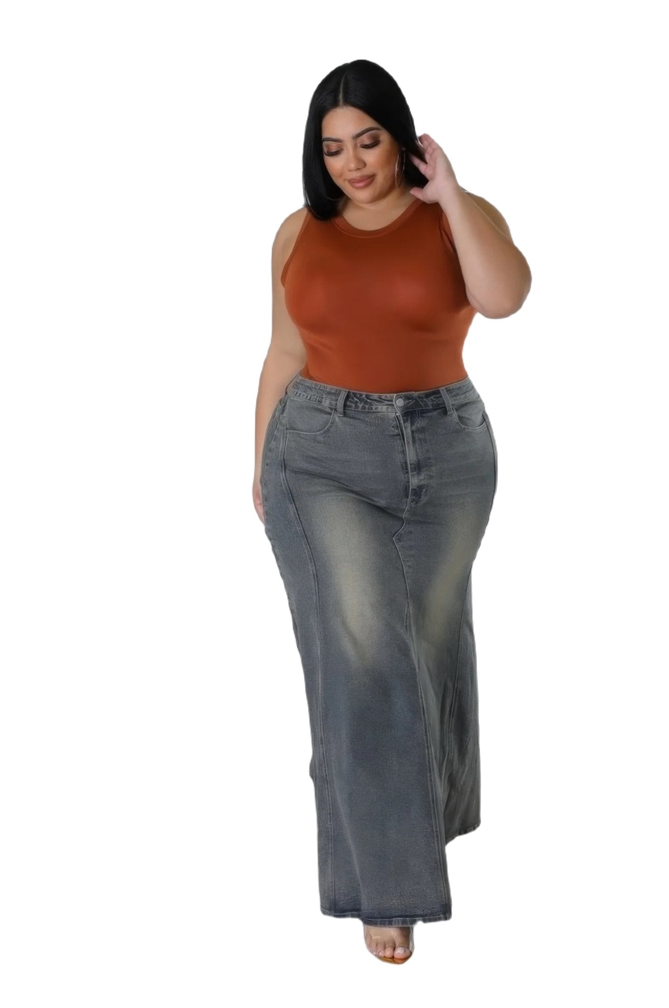 High-waisted Stretch Skirt - PureLove Designs LLC