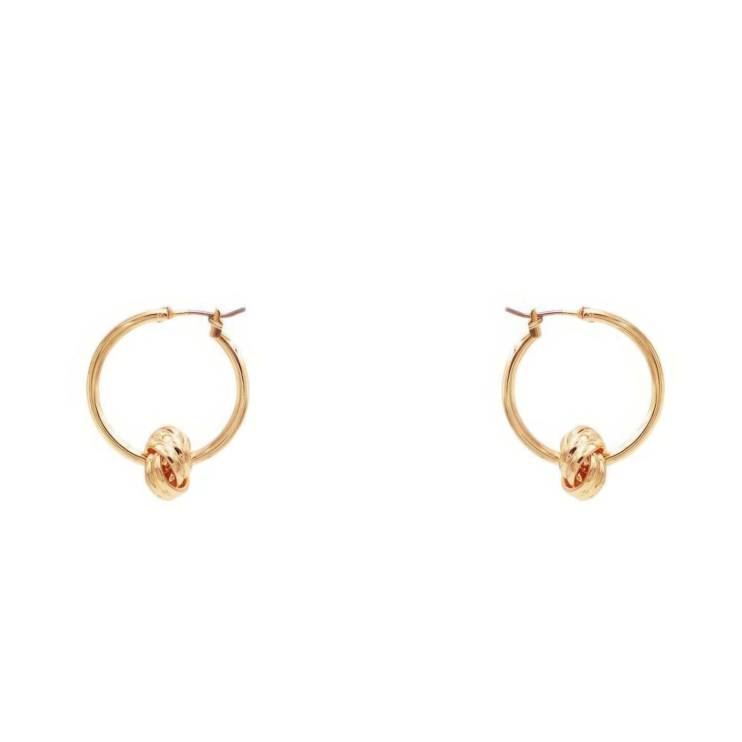 Knot Hoop Earring - PureLove Designs LLC