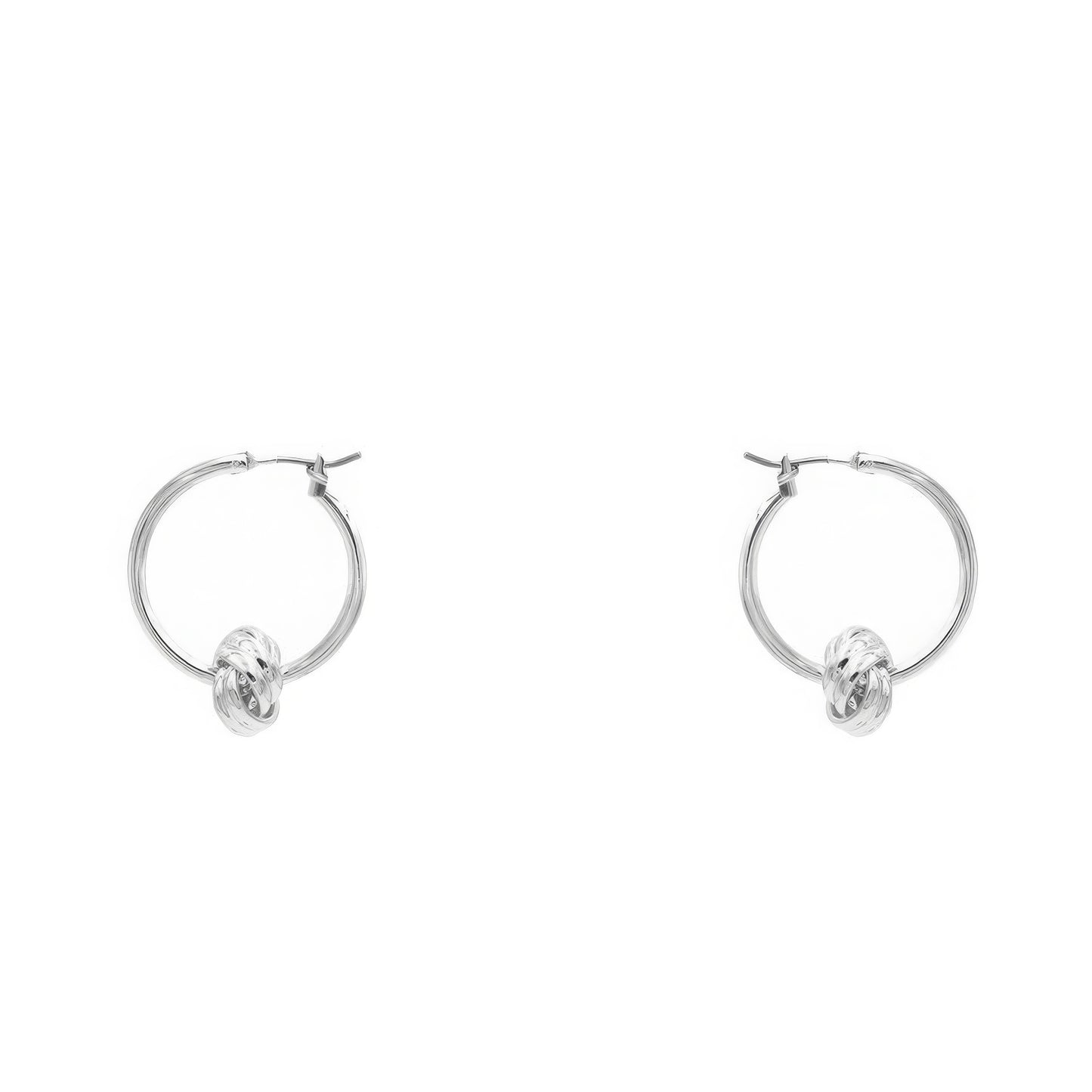 Knot Hoop Earring - PureLove Designs LLC