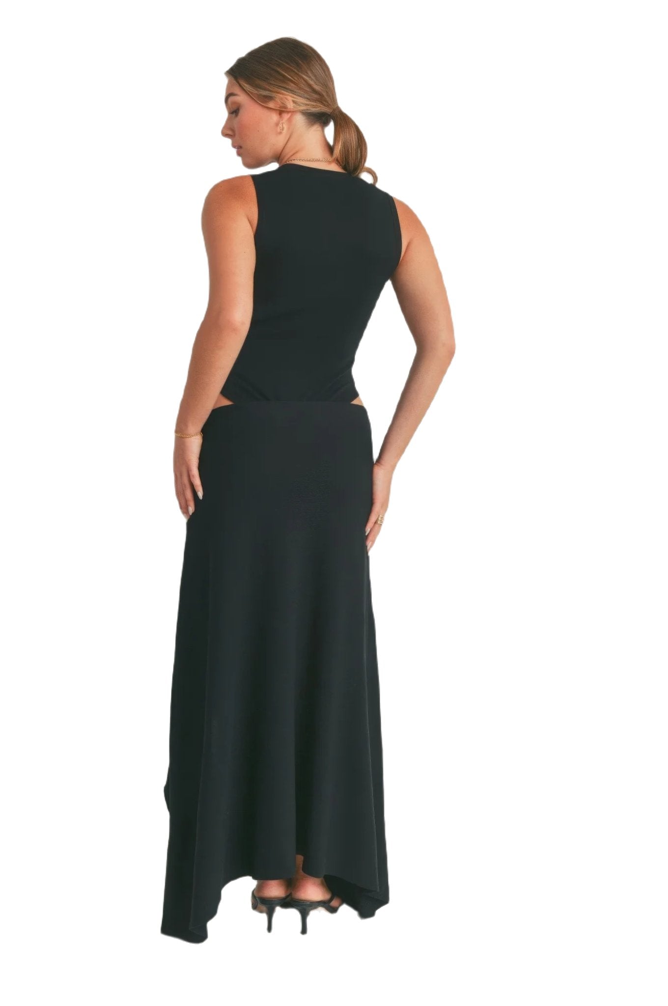 Maxi Dress With Slit - PureLove Designs LLC