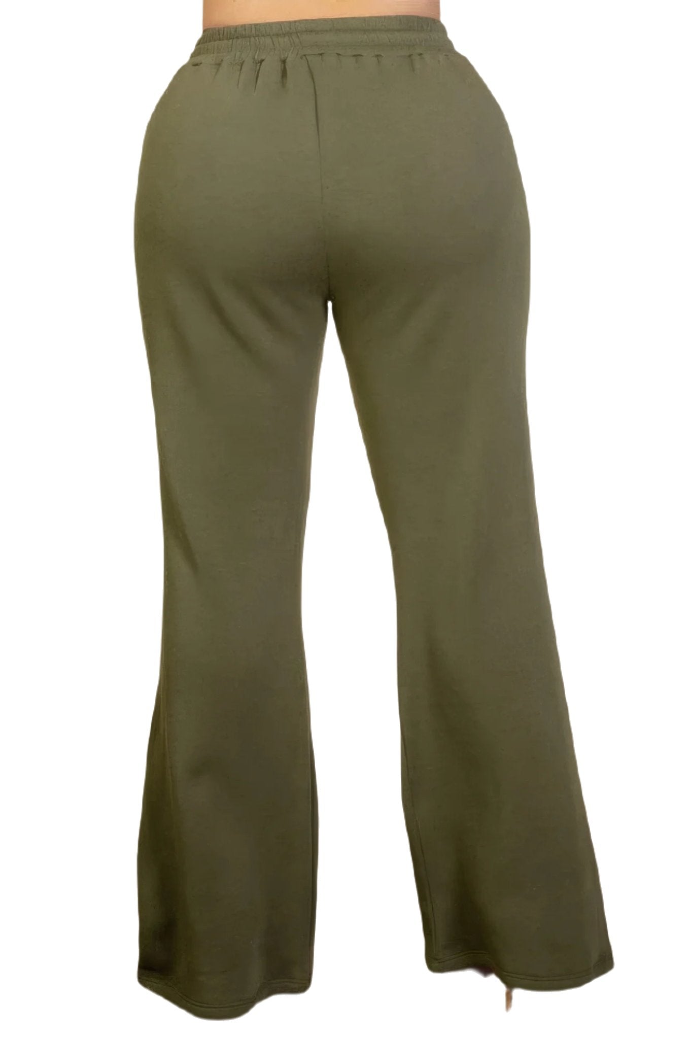 Plus Size Drawstring Waist Slant Pocket Sweatpants - PureLove Designs LLC