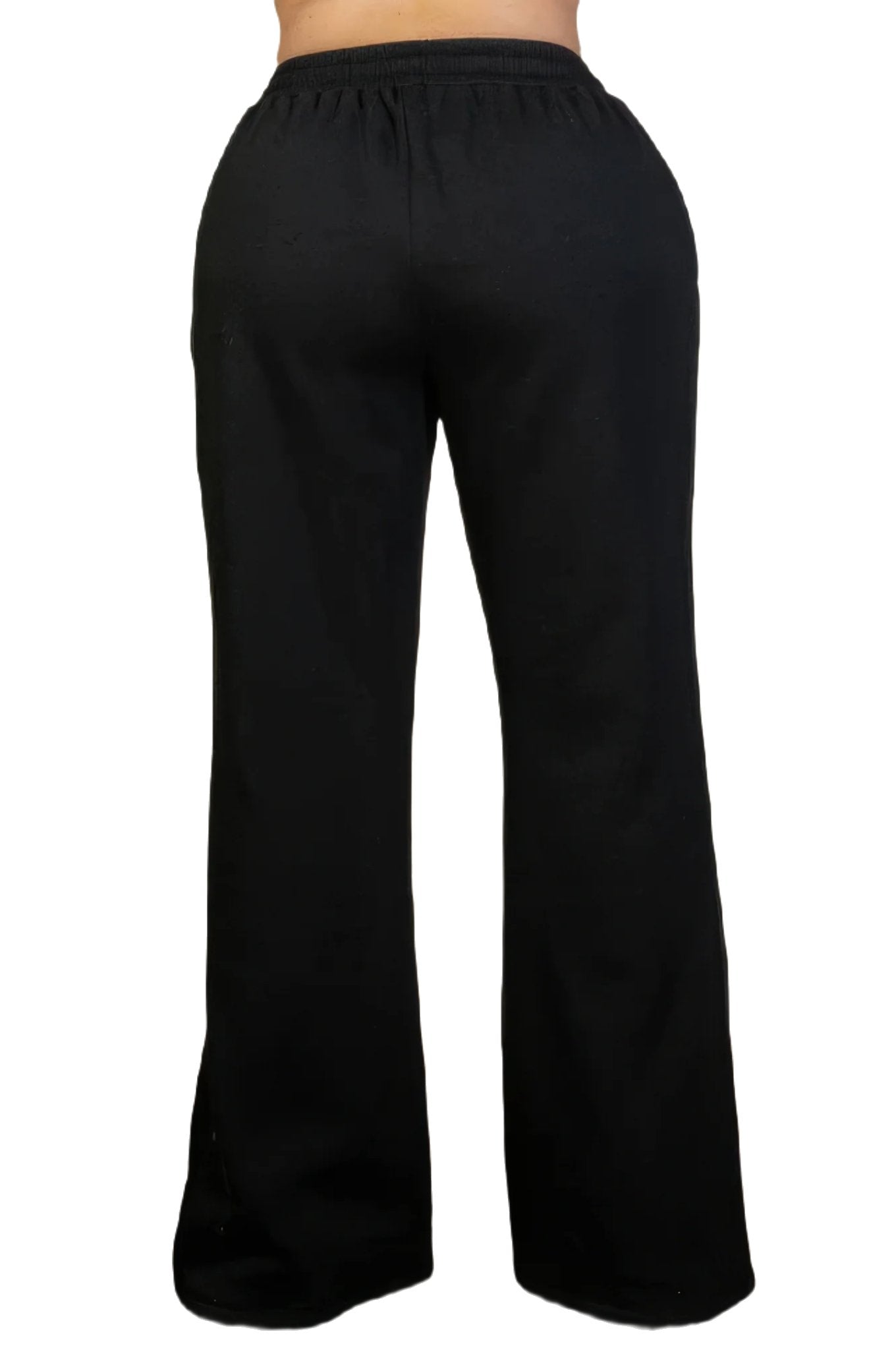 Plus Size Drawstring Waist Slant Pocket Sweatpants - PureLove Designs LLC