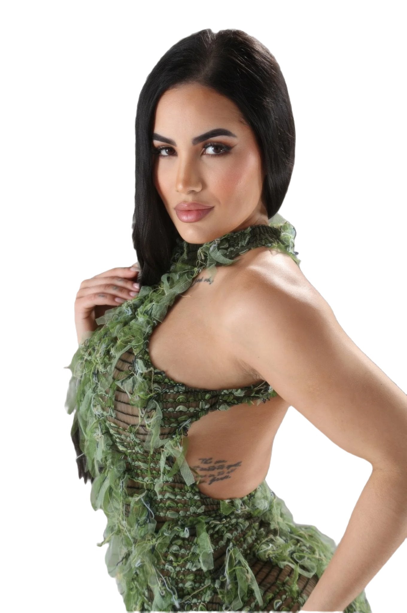 Halter Ruffled Dress - PureLove Designs LLC