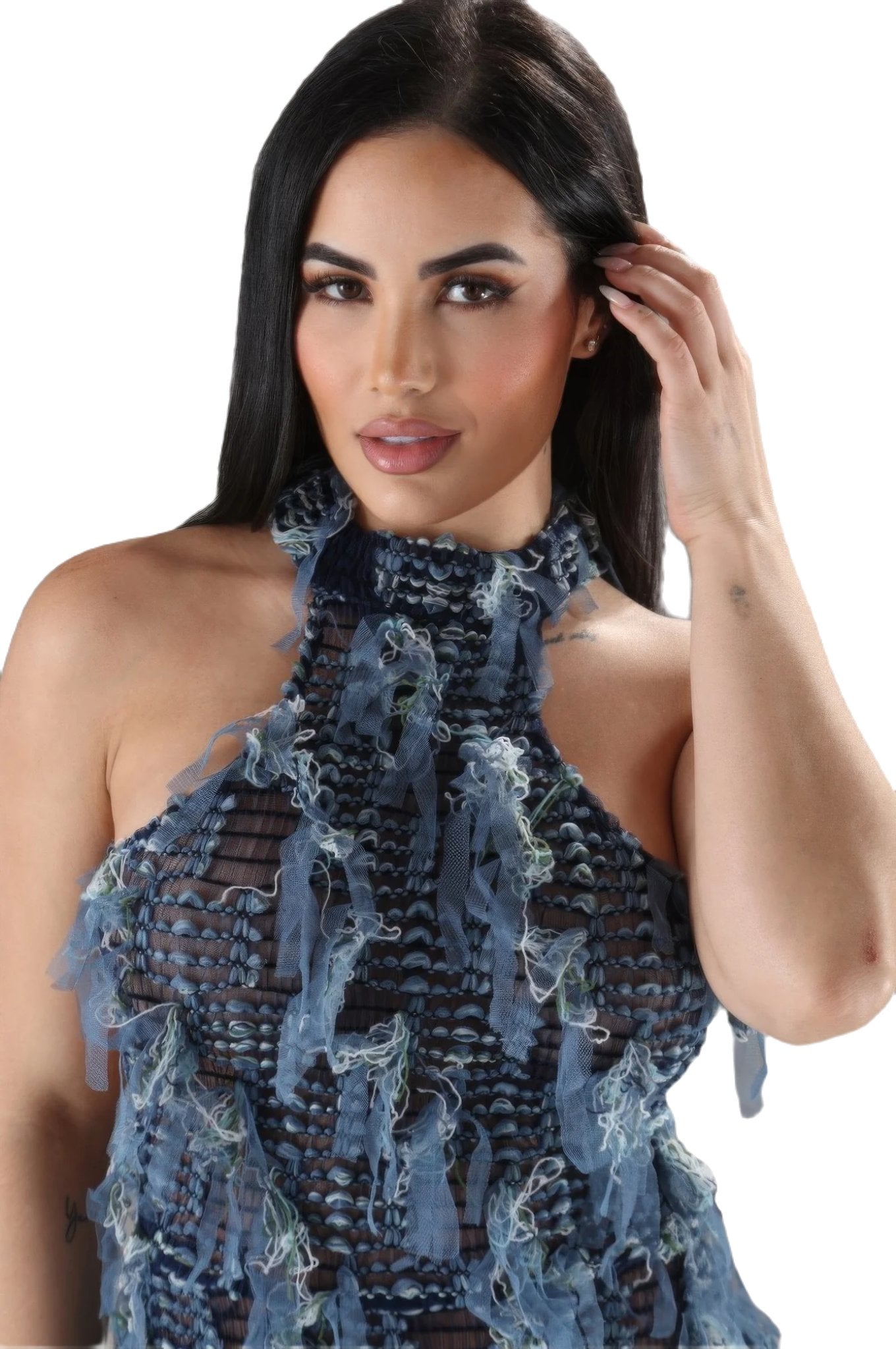 Halter Ruffled Dress - PureLove Designs LLC