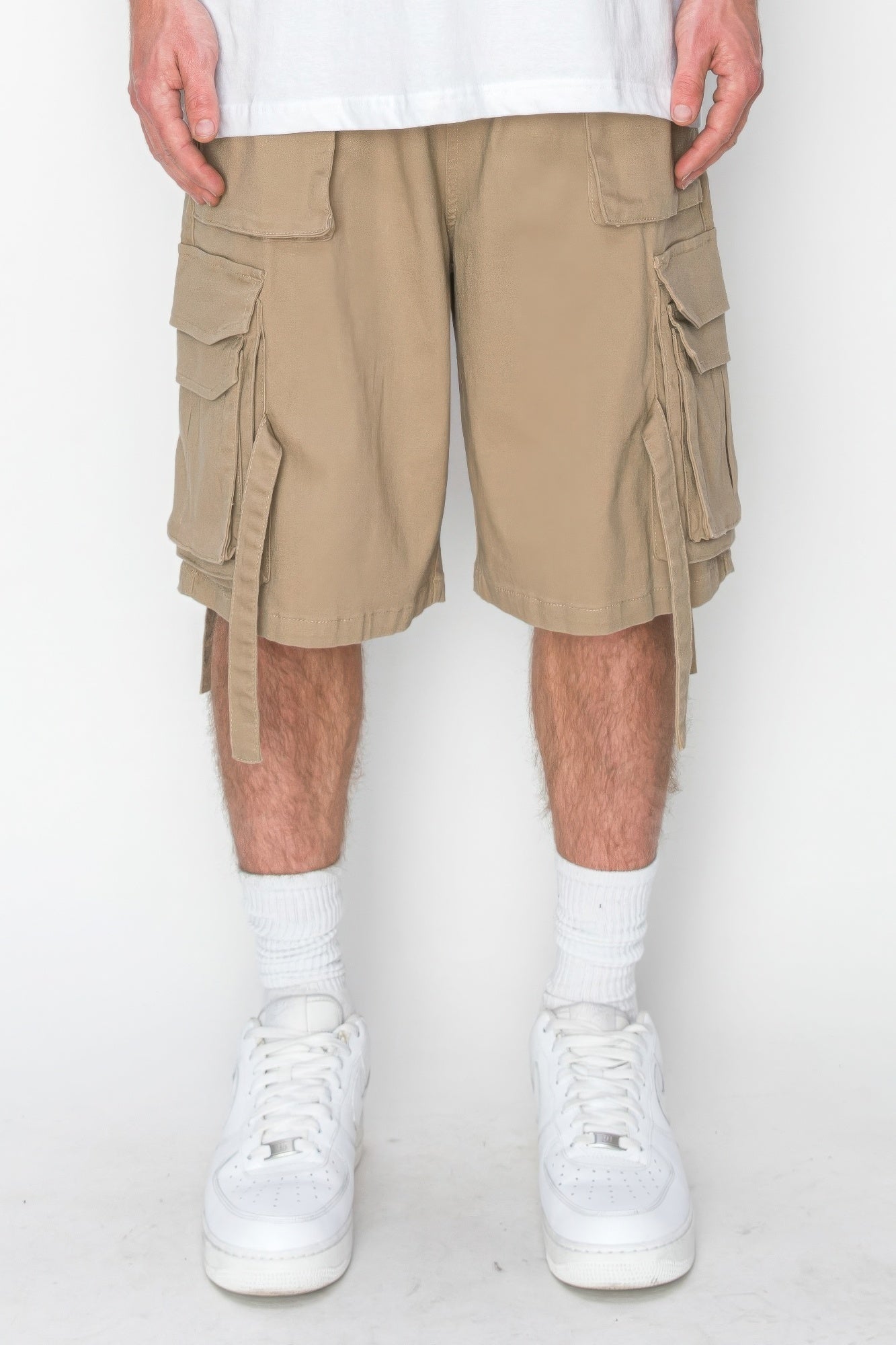 Twill Tuility Jogger Shorts - PureLove Designs LLC
