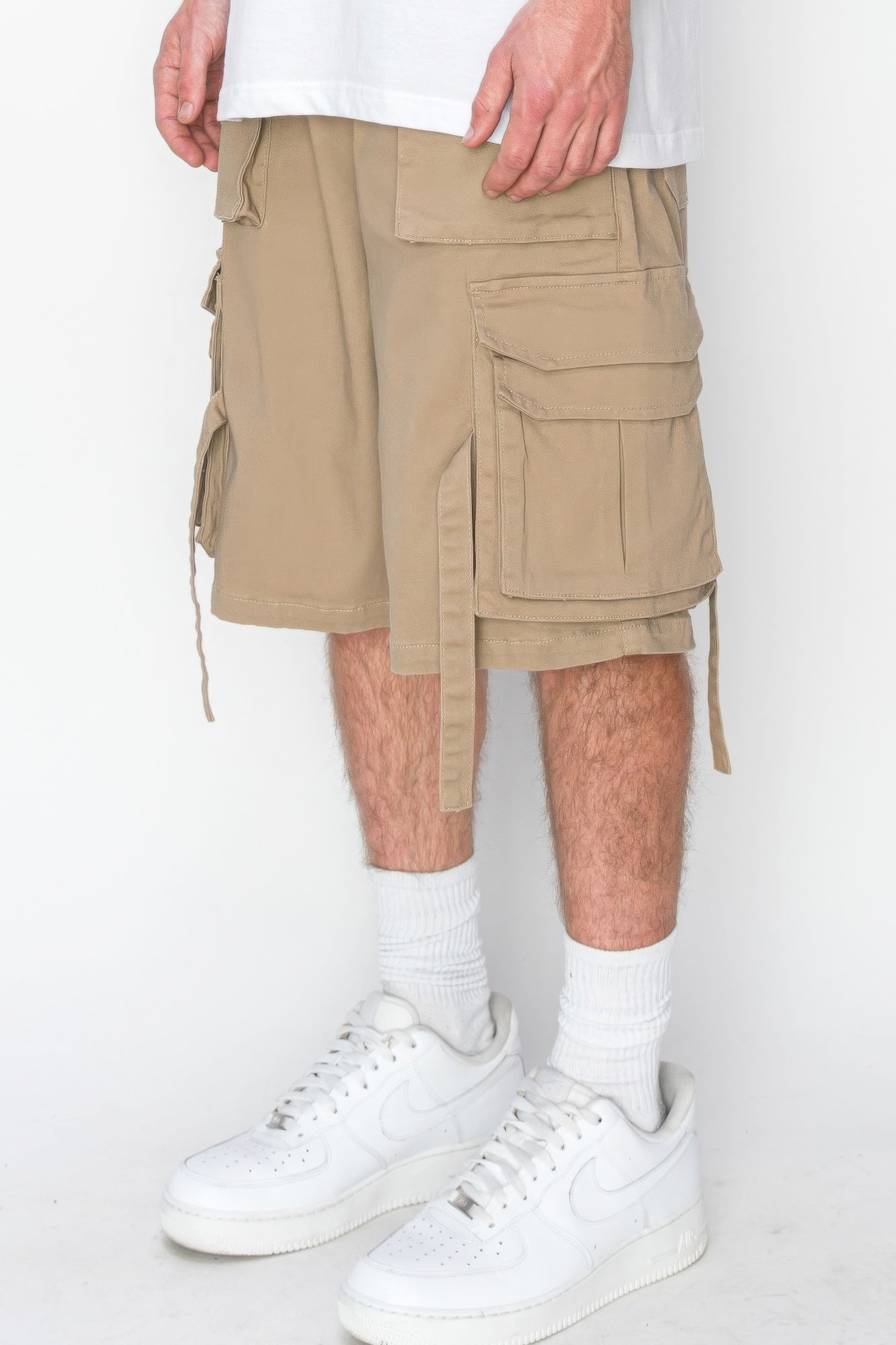 Twill Tuility Jogger Shorts - PureLove Designs LLC