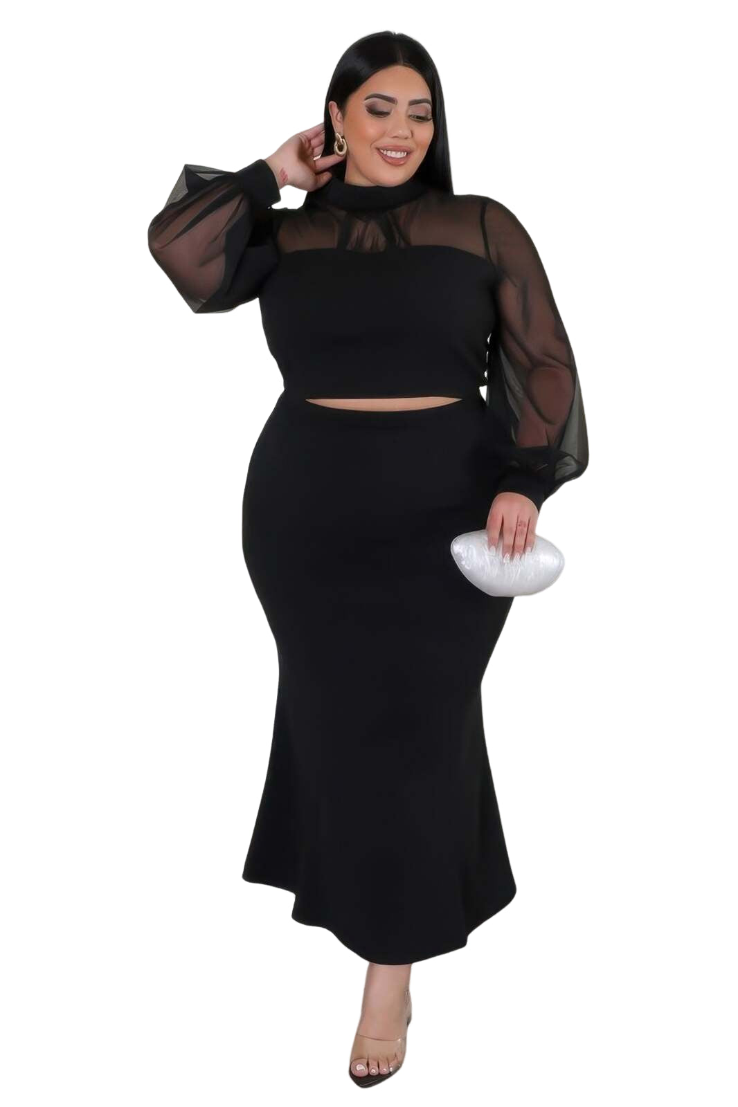 Stretch Skirt Set