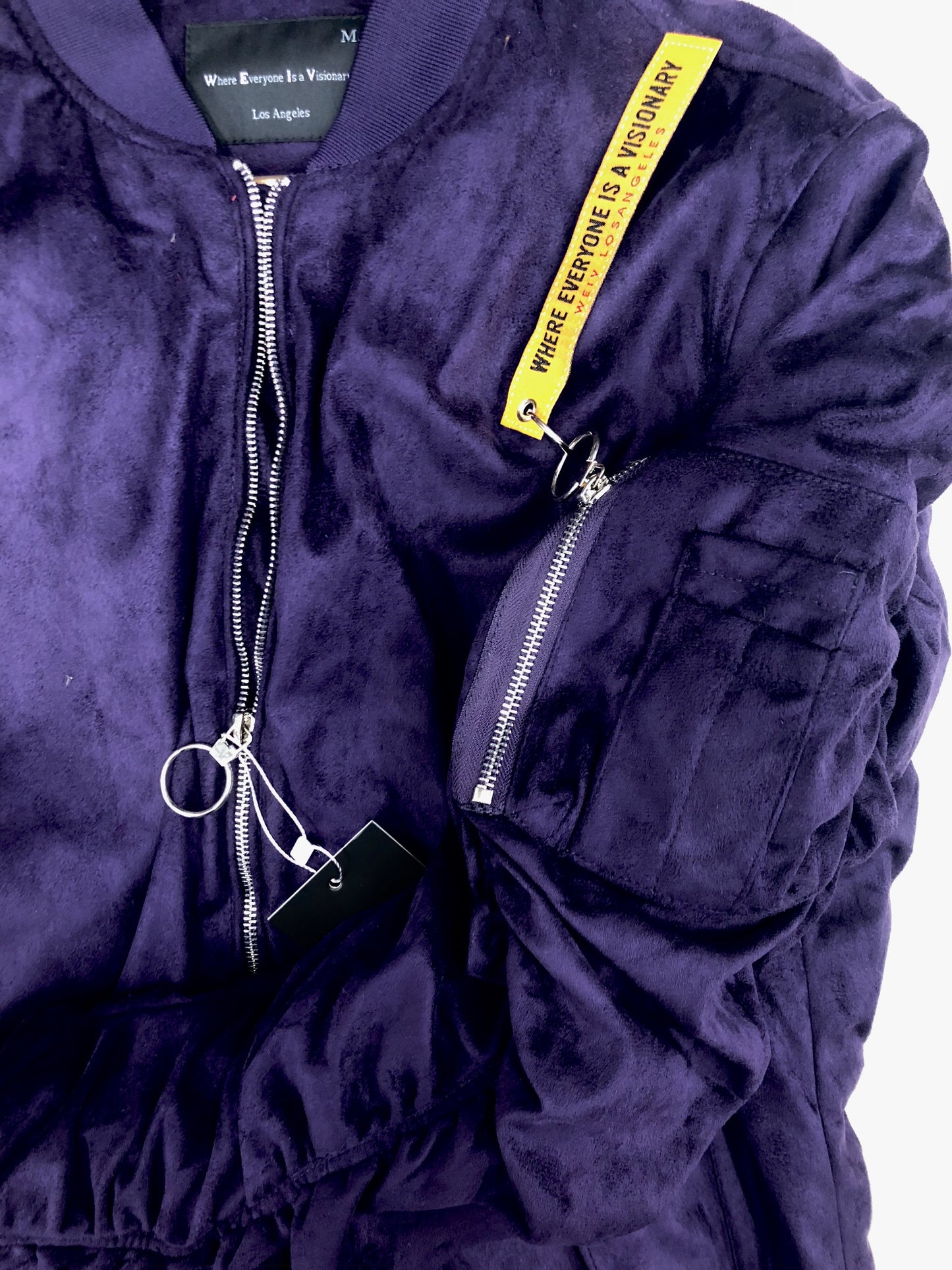 FAUX SUEDE BOMBER - PureLove Designs LLC