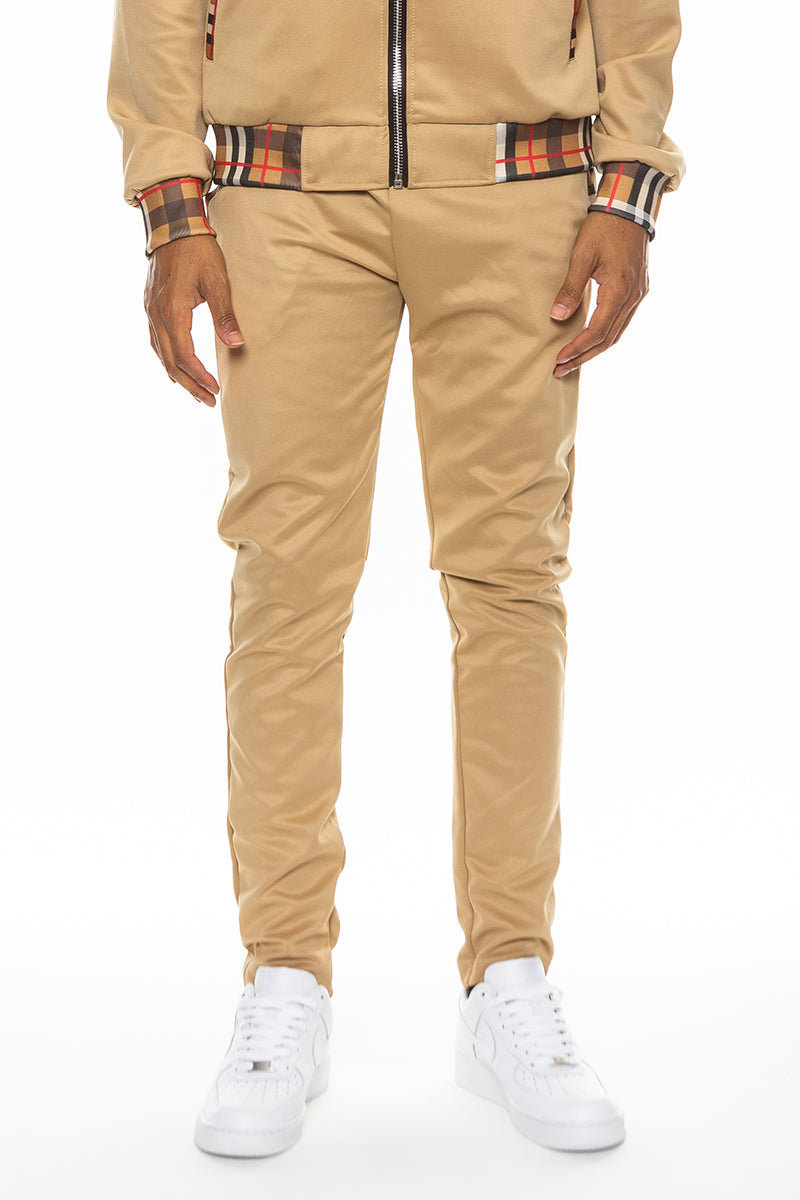 Checkered Detail Track Pant - PureLove Designs LLC