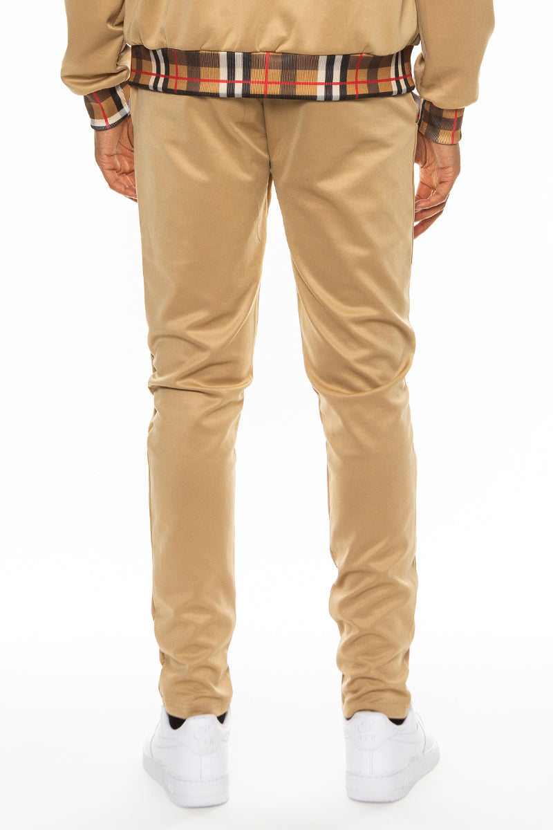 Checkered Detail Track Pant - PureLove Designs LLC