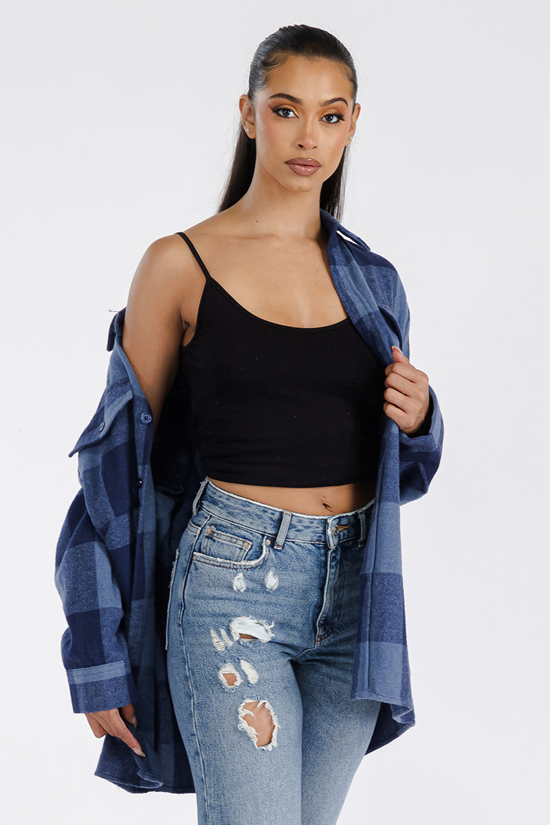Boyfriend Oversized Soft Flannel Shacket - PureLove Designs LLC