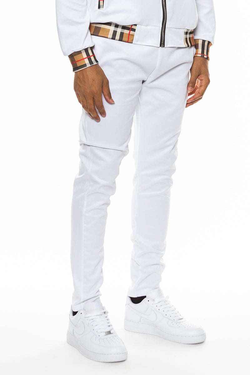 Checkered Detail Track Pant - PureLove Designs LLC