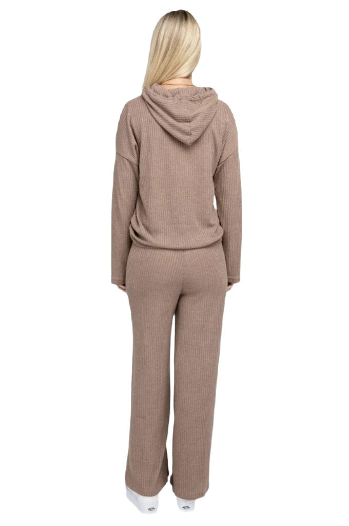 Textured Top and Pants Set - PureLove Designs LLC