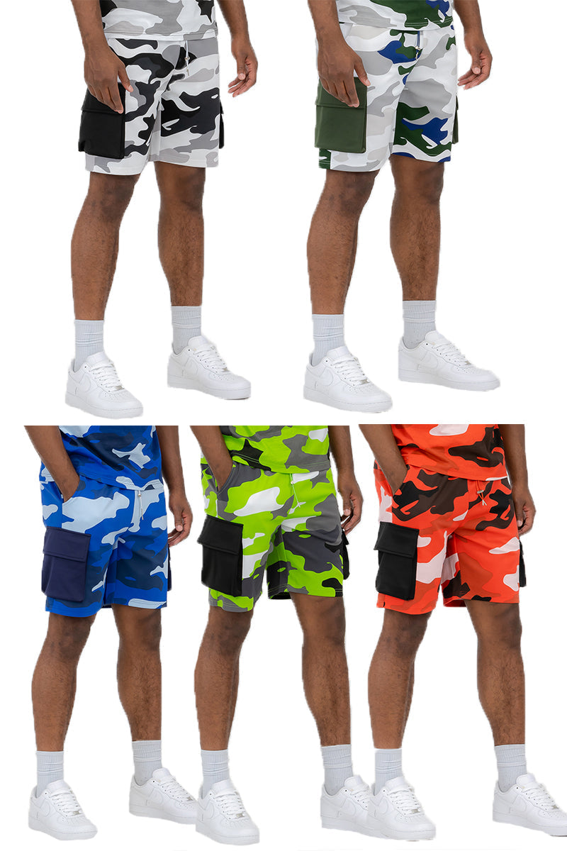 Full Camo Toggle Shorts - PureLove Designs LLC