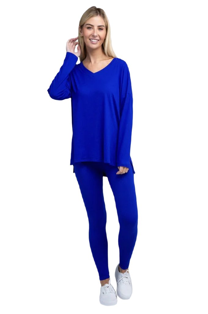 Brushed DTY Microfiber Loungewear Set - PureLove Designs LLC