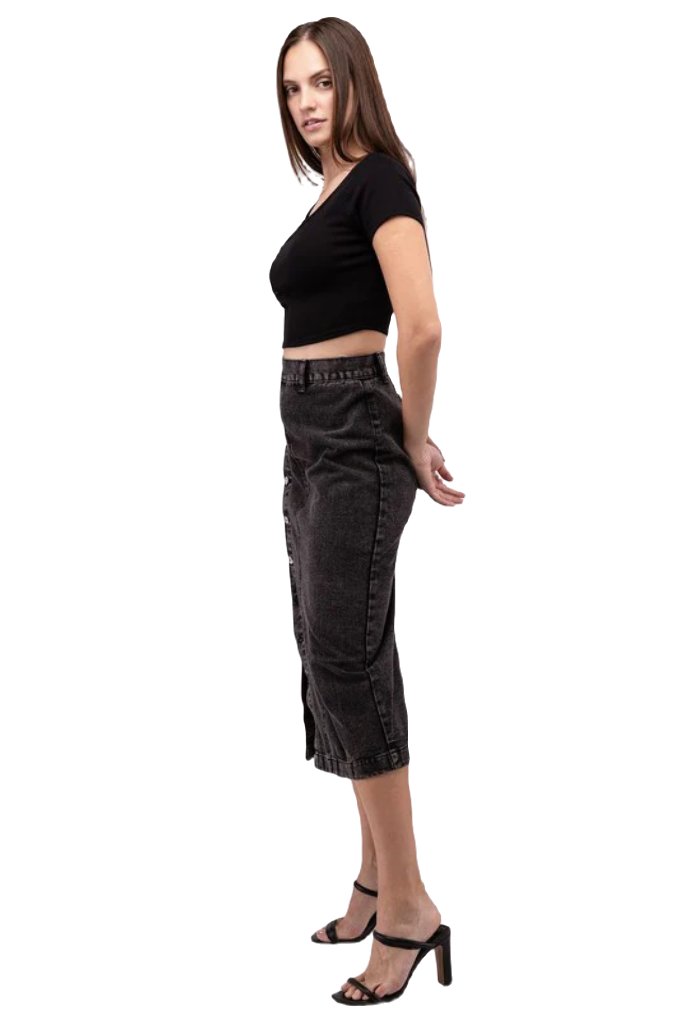 Midi Denim Skirt - PureLove Designs LLC