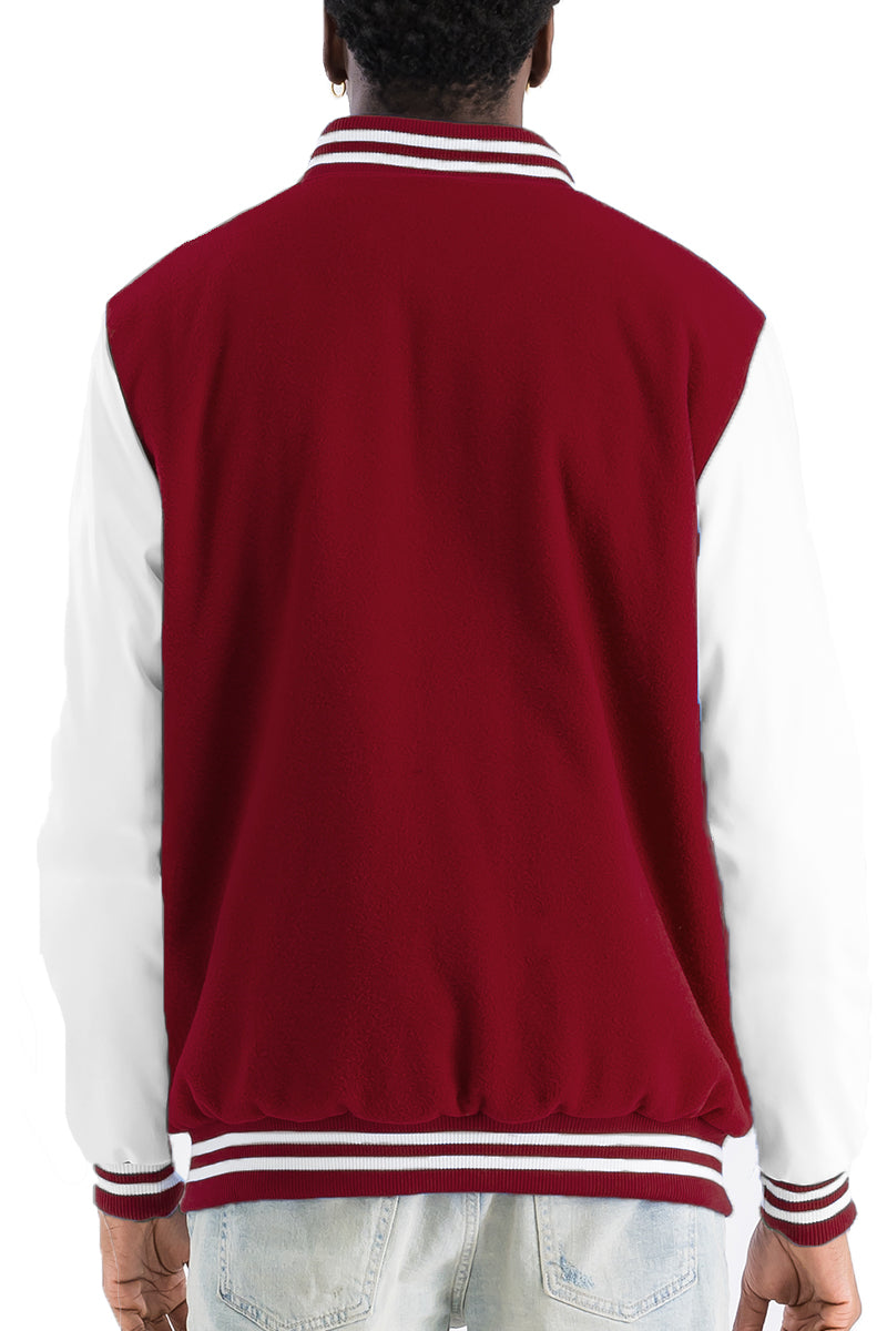 Melton Letterman Jacket - PureLove Designs LLC