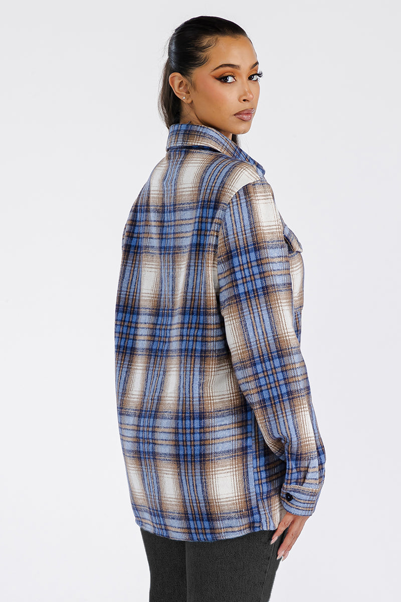 Boyfriend Oversized Soft Flannel Shacket - PureLove Designs LLC