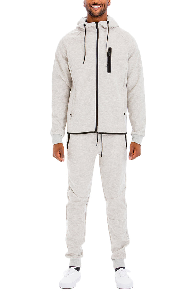 Dyanimc Tech Fleece Track Jacket Jogger Suit - PureLove Designs LLC