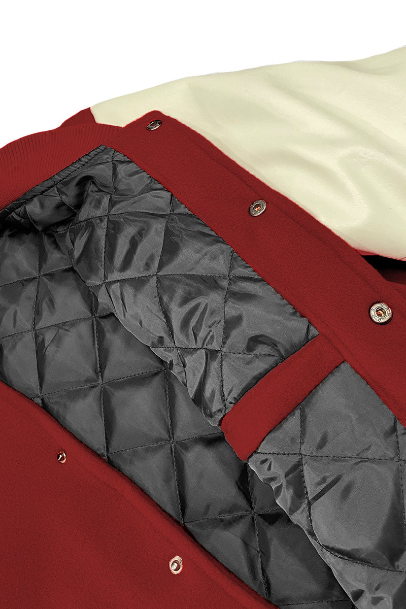 Melton Letterman Jacket - PureLove Designs LLC