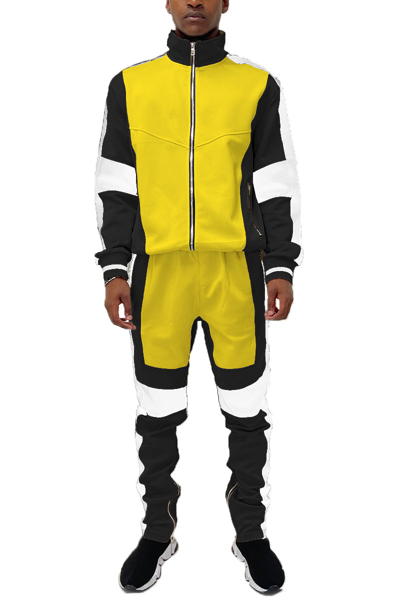 Moto Colorblock Tracksuit - PureLove Designs LLC