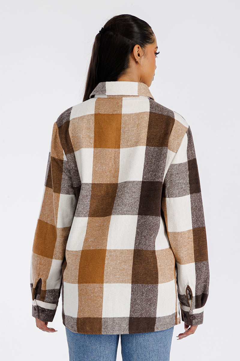 Boyfriend Oversized Soft Flannel Shacket - PureLove Designs LLC
