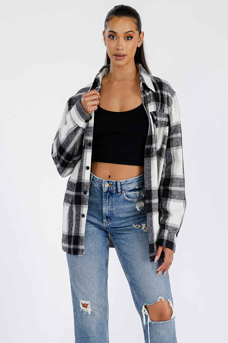 Boyfriend Oversized Soft Flannel Shacket - PureLove Designs LLC