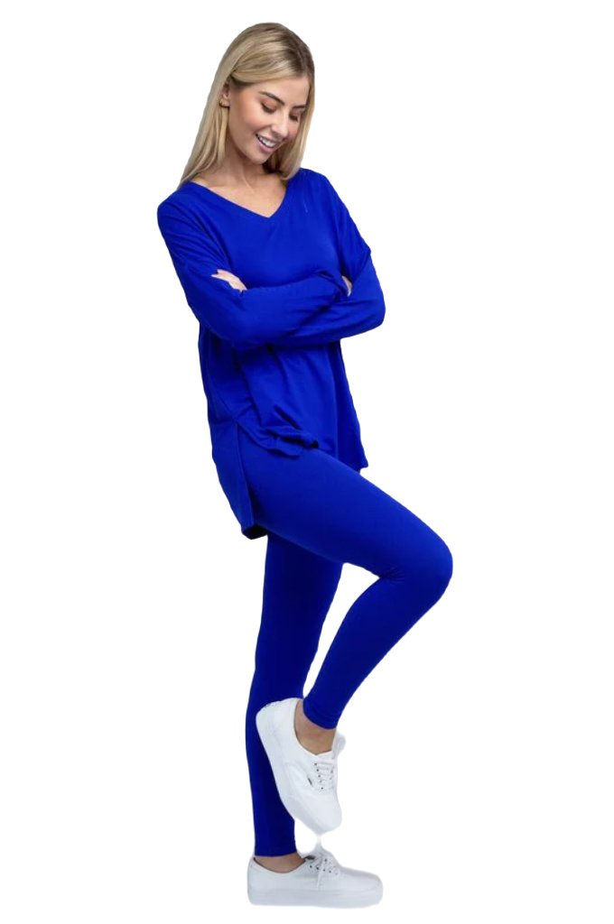 Brushed DTY Microfiber Loungewear Set - PureLove Designs LLC