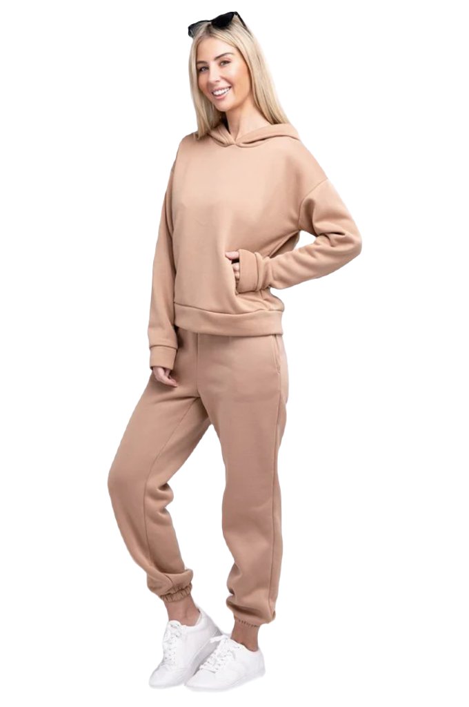 Drop Shoulder Hoodie & Pants - PureLove Designs LLC